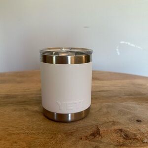 YETI Cream Stainless Steel Rambler
